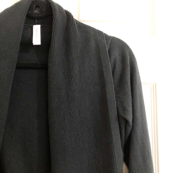 Gap Body Black Open Front Cardigan Size Small - Picture 3 of 7